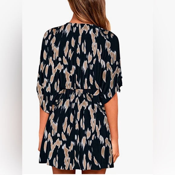 Meenew Women's Loose Tunic Dress - Size Medium - Picture 2 of 3